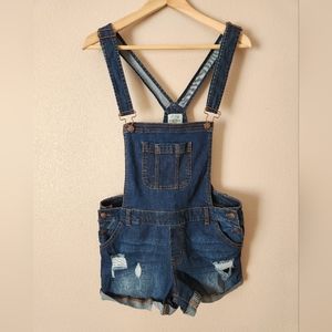 Jumper stretchable denim shorts